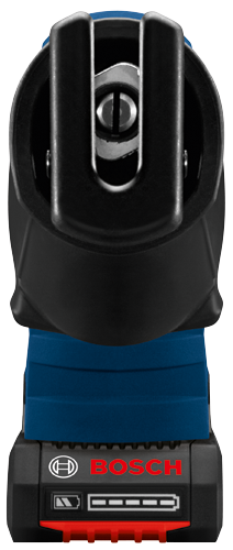 BOSCH power tool, featuring "BOSCH" wordmark and battery level indicator.