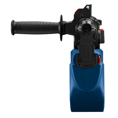 Bosch power tool with visible text, "BOSCH" and visible dimensions "Ø 4 - 16 mm", "5/16 - 5/8""