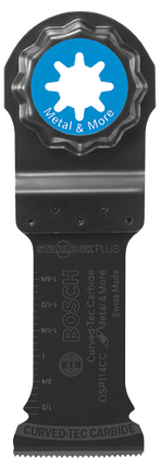 1-1/4 In. StarlockPlus® Oscillating Multi-Tool Curved-Tec Carbide Extreme Plunge Blade