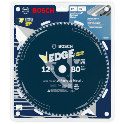12 In. 80 Tooth Edge Circular Saw Blade for Ferrous Metal Cutting, PRO1280ST, PKG