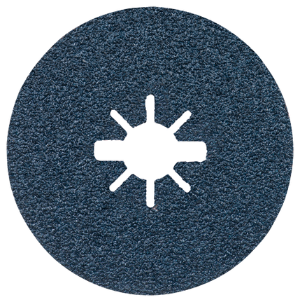 25 pc. 4-1/2 In. 24 Grit X-LOCK Coarse Grit Abrasive Fiber Discs