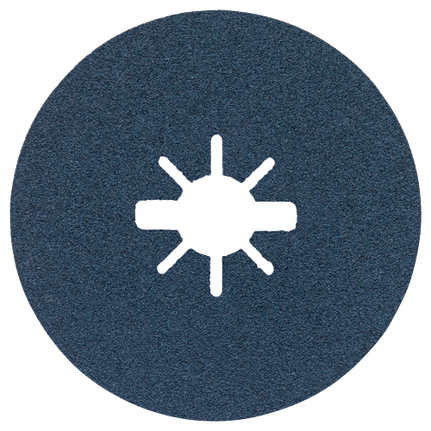 25 pc. 4-1/2 In. 80 Grit X-LOCK Medium Grit Abrasive Fiber Discs