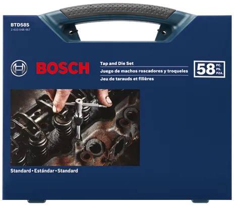 58 pc. Tap and Die Set_BTD58S_PKG
