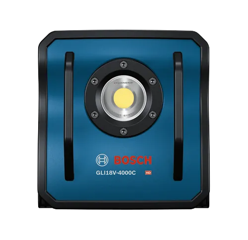 Bosch GLI18V-4000C HD work light, with SCANGRIP LIGHT SYSTEM.