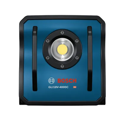Bosch GLI18V-4000C HD work light, with SCANGRIP LIGHT SYSTEM.