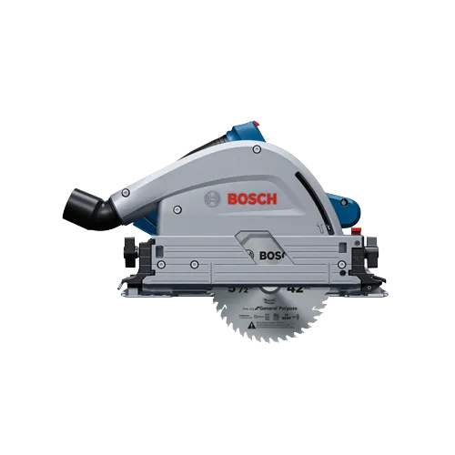 Bosch PRO542TS circular saw with "fine cut General Purpose" blade, "42", "372", with Max RPM 10,900 tr/min.
