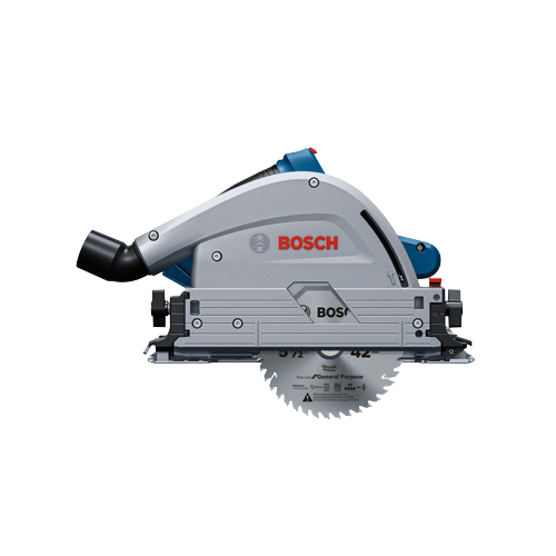 Bosch PRO542TS circular saw with "fine cut General Purpose" blade, "42", "372", with Max RPM 10,900 tr/min.