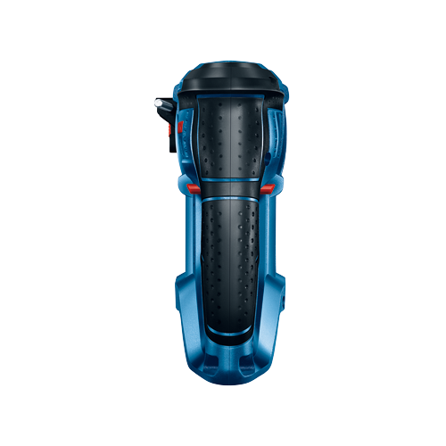 Blue tool with black grip.