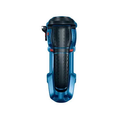 Blue tool with black grip.