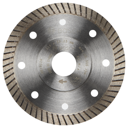 4-1/2 In. Specialized Turbo Rim Diamond Blade for Porcelain