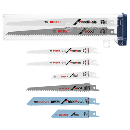 8 pc. All-Purpose Reciprocating Saw Blade Set