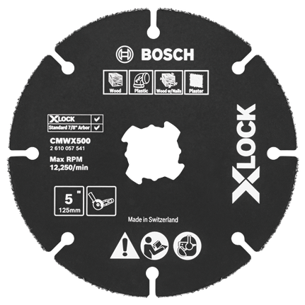 5 In. X-LOCK Carbide Multi-Wheel