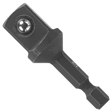 Driven 1/4 In. Hex to 1/2 In. Impact Socket Adapter