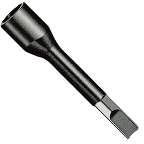 Bosch nut driver, with a flat head on one side and a socket on the other.