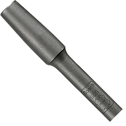 12 In. Tamper Plate Shank Round Hex/Spline Hammer Steel