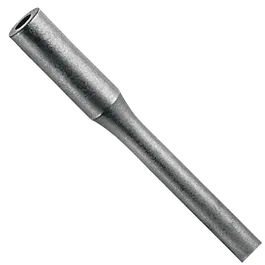 Metal rod with a hole at one end.