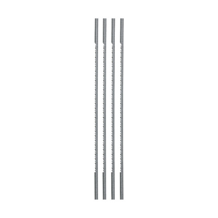 4 pc. 5 In. Plain End Scroll Saw Blades