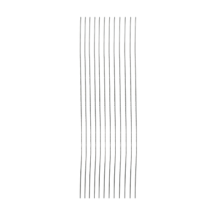 12 pc. 5 In. Plain End Scroll Saw Blades