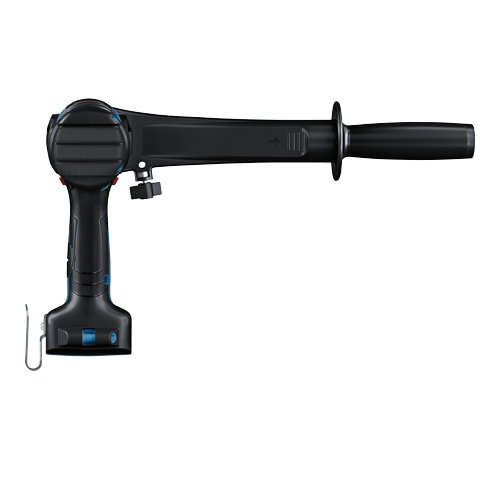 Bosch black power tool with a handle.