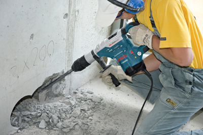 Bosch SDS-max rotary hammer.