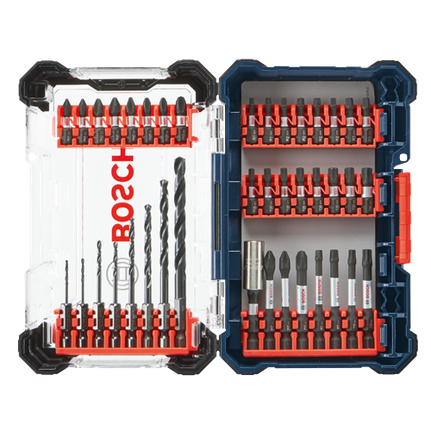 40 pc. Driven Impact Screwdriving and Drilling Custom Case Set