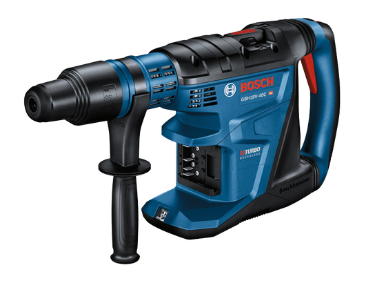 Bosch GBH18V-40C HD brushless hammer with Turbo