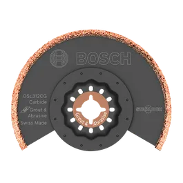 Bosch OSL312CG Carbide Grout & Abrasive Swiss Made STARLOCK disc.
