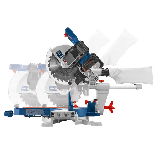 Bosch GCM18V-16GD 7-1/2" Mitre Saw, ProFactor, CORE18V 8.0 Ah battery.