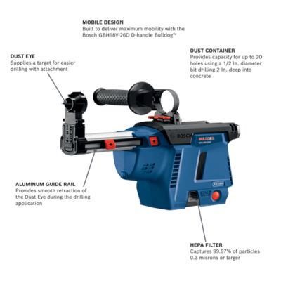 cordless-SDS-dust-collection-attachment-18v-GDE18V-26DN-bosch-Walkaround cordless-SDS-dust-collection-attachment-18v-GDE18V-26DN-bosch-Walkaround