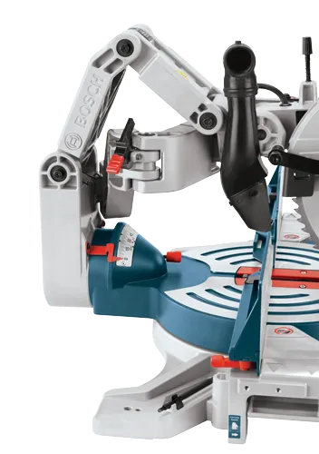 Bosch miter saw blade arm.