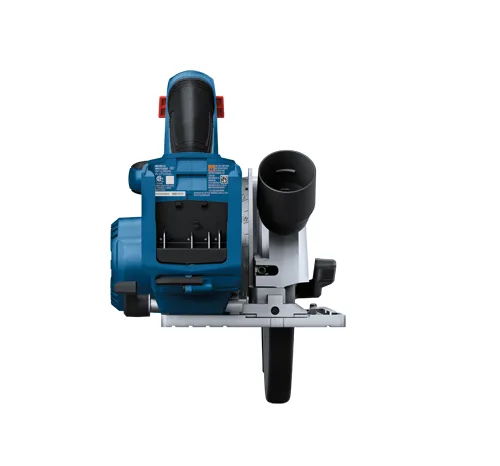 Bosch GKS18V-22 6-1/2" circular saw, with max 5000/min, and text "USE ONLY GBA18V40".