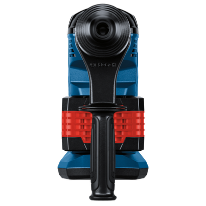 Bosch power tool, blue, black, and red color scheme, with the Bosch logo.