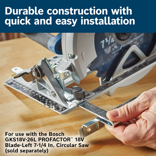 Bosch GKS18V-26L PROFACTOR™ 18V Blade-Left 7-1/4 In. Circular Saw.
