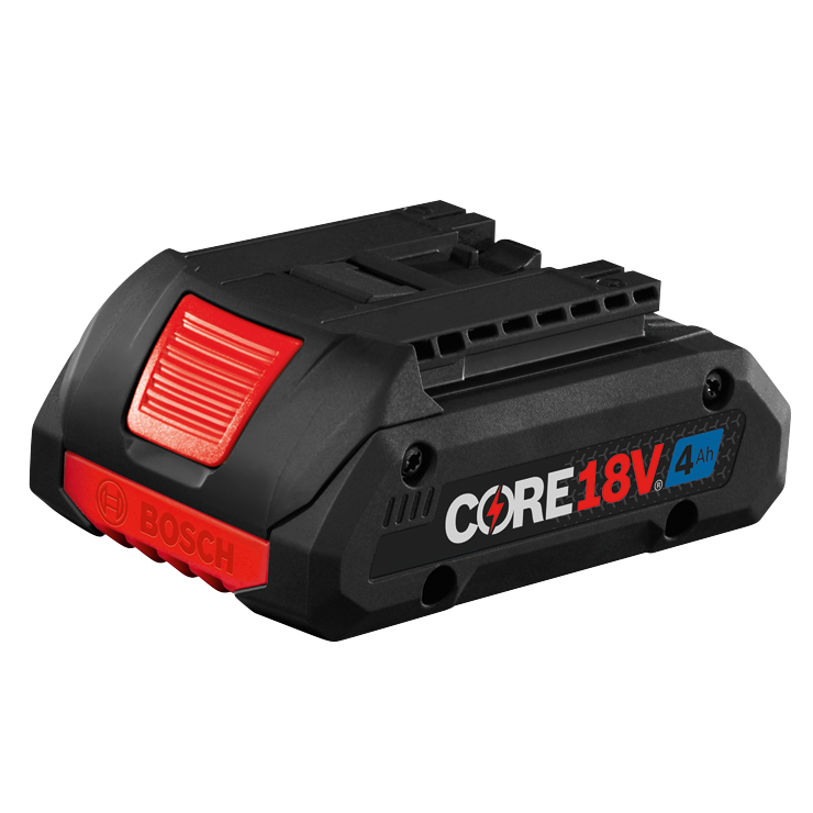 Bosch CORE18V 4Ah battery.