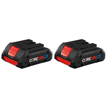 Bosch CORE18V 4Ah battery.