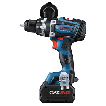 Bosch GSR18V-1330C HD BITURBO BRUSHLESS drill with CORE 18V. 8 Ah battery.
