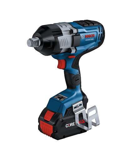 Bosch GDS18V-1180C impact wrench, with CORE 8 Ah battery. Includes SPEED, 1 2 3, AB, MODE buttons.