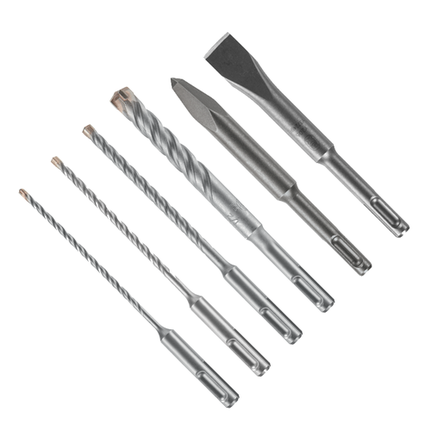 6 pc. SDS-plus® Bulldog™ Tough Rotary Hammer Bit Set