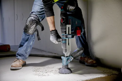 Bosch dust attachment HDC310 model for hammer drill tools application image.