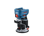 Bosch COLT GKF18V-25 cordless brushless motor router, with power switch and speed control.