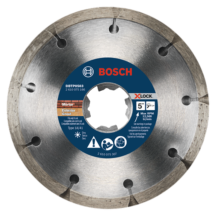 5 In. X-LOCK® Premium Sandwich Tuckpointing Blade
