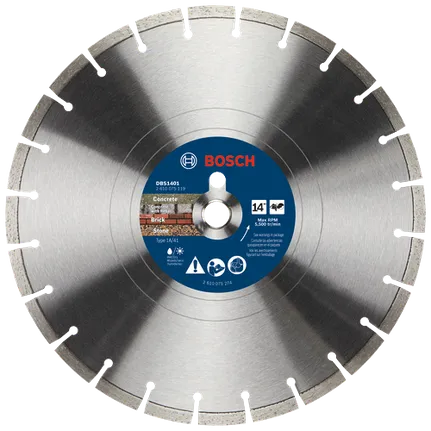 14 In. Segmented Rim Blade for Rough Cuts