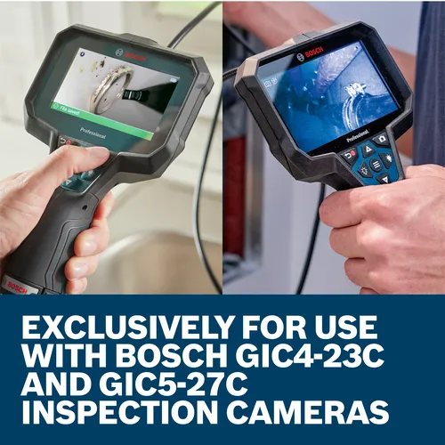 Exclusively for use with Bosch GIC4-23C and GIC5-27C inspection cameras.