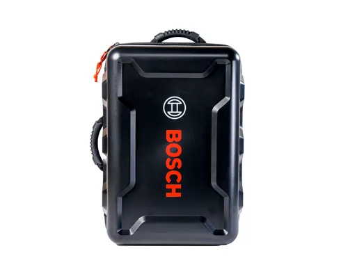 Bosch black carrying case with BOSCH logo.