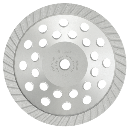 7 In. Turbo Diamond Cup Wheel