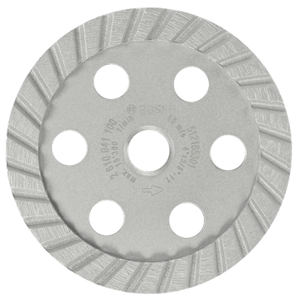 4 In. Turbo Diamond Cup Wheel