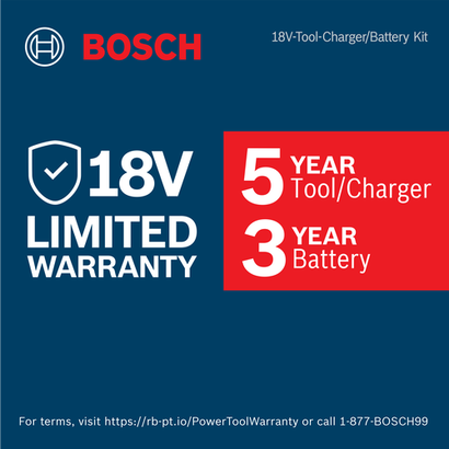 Bosch warranty badge informative image.