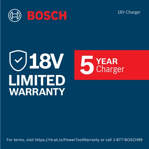 Bosch warranty badge informative image.