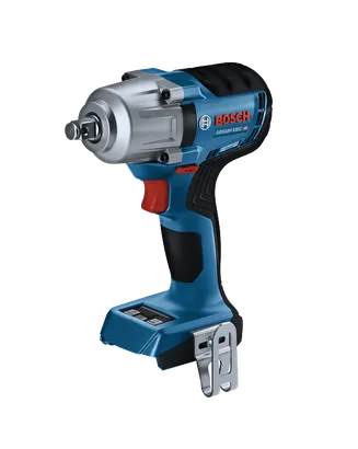 Bosch GDS18V-330C tuckpoint grinder on a white background.
