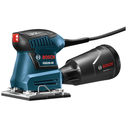 Bosch GSS20-40 sander with Microfilter System.
